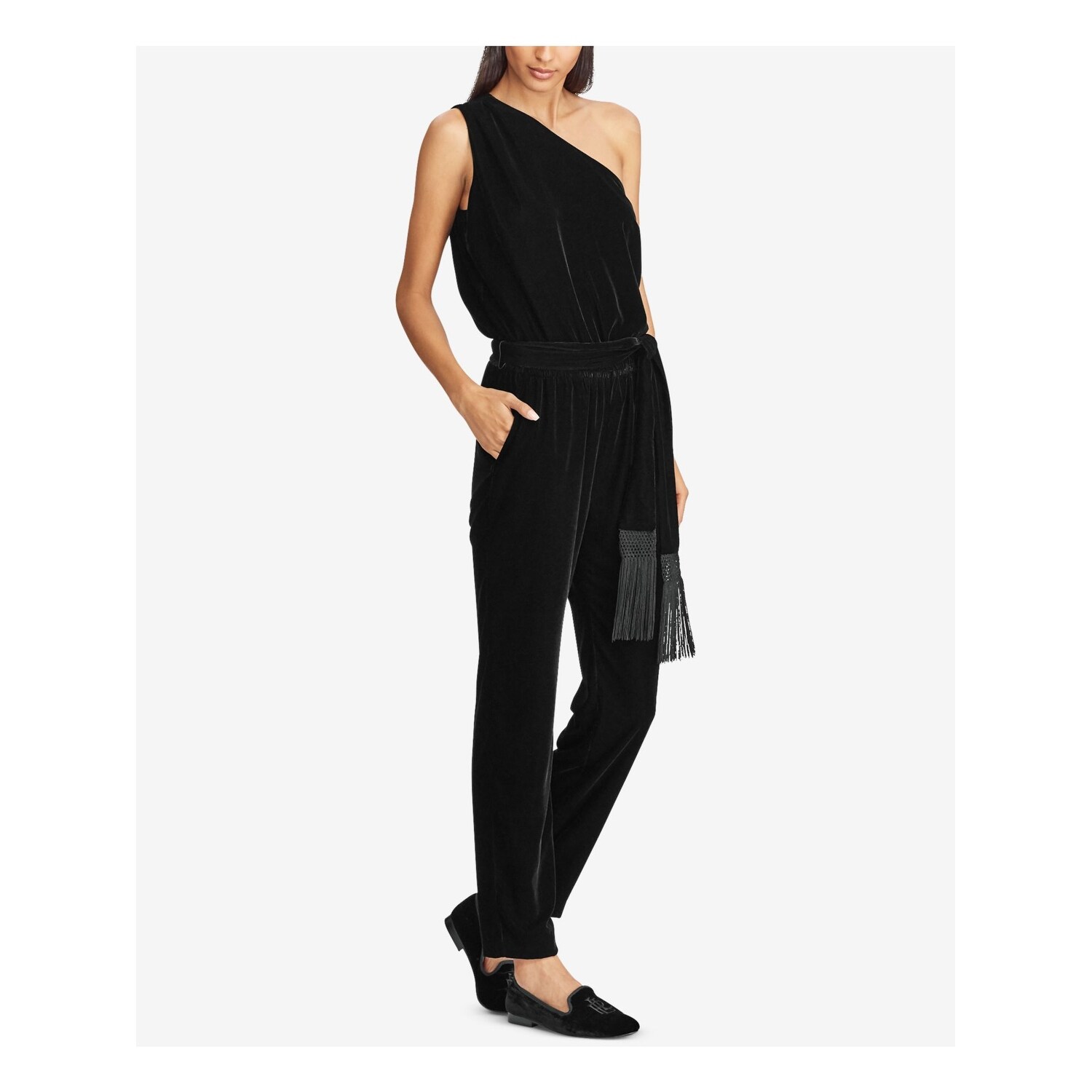 american apparel velvet jumpsuit