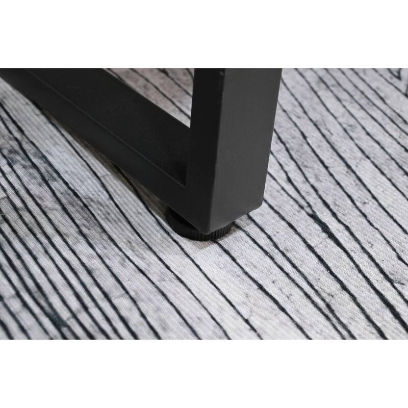 72.83" Natural Rattan Storage Bookshelf, 3-Tier Display Shelf with Storage Cabinet