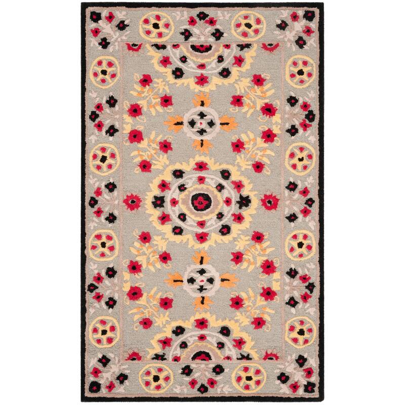 SAFAVIEH Handmade Bellagio Marsela Modern Oriental Wool Rug