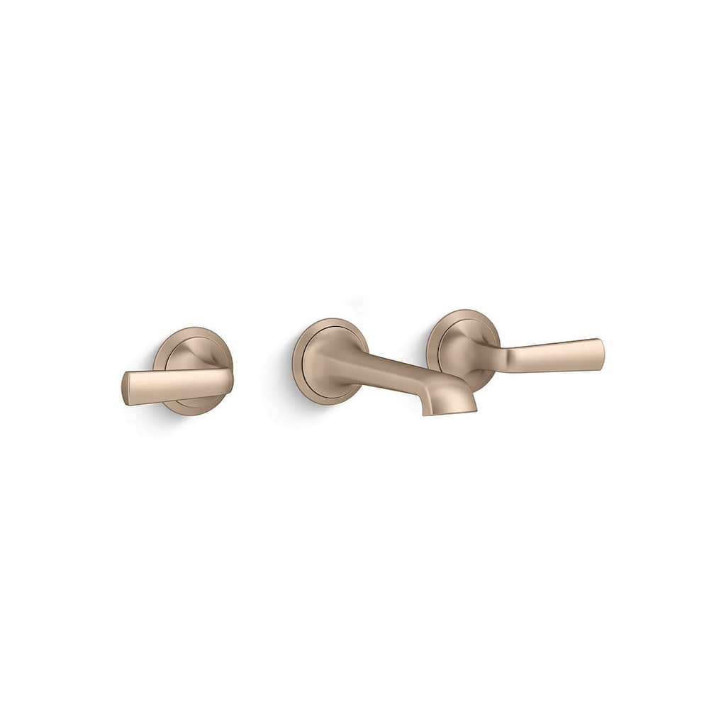 Kallista Script 1.2 GPM Widespread Wall Mounted Bathroom Faucet