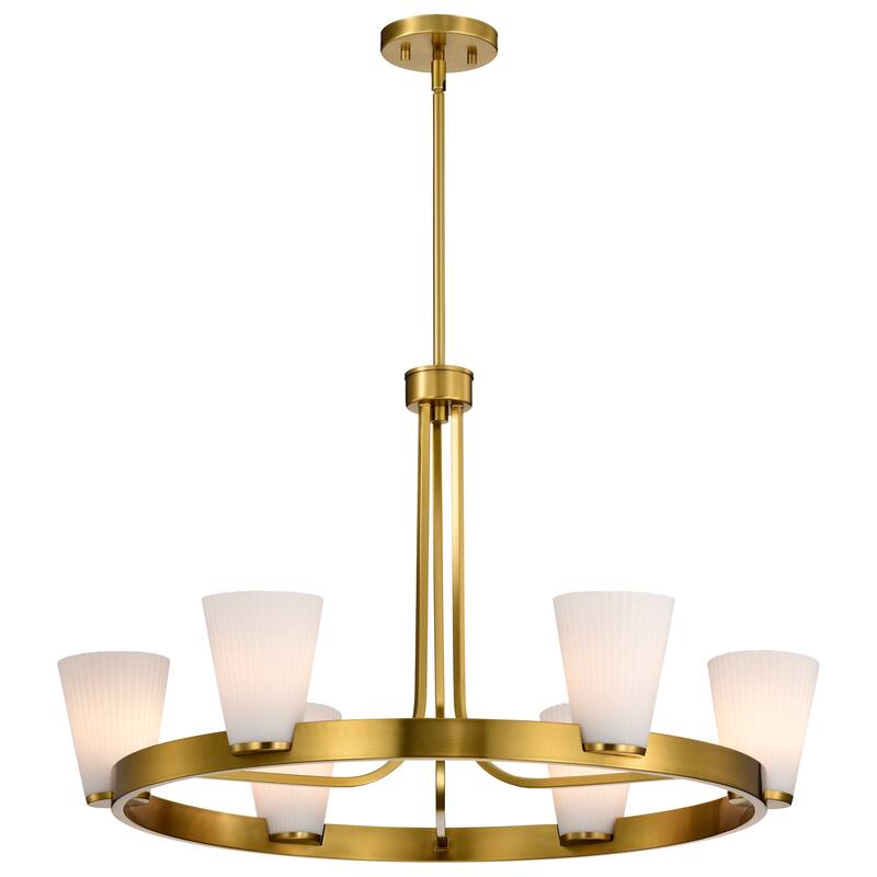 Nuvo Lighting 60/8726 Royale 6 Light 30" Wide Ring Chandelier