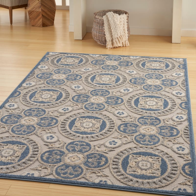Nourison Aloha Indoor/outdoor Geometric Area Rug