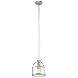Kichler Lighting Transitional 1-light Brushed Nickel Mini Pendant - Brushed nickel