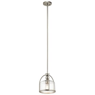 Kichler Lighting Transitional 1-light Brushed Nickel Mini Pendant - Brushed nickel