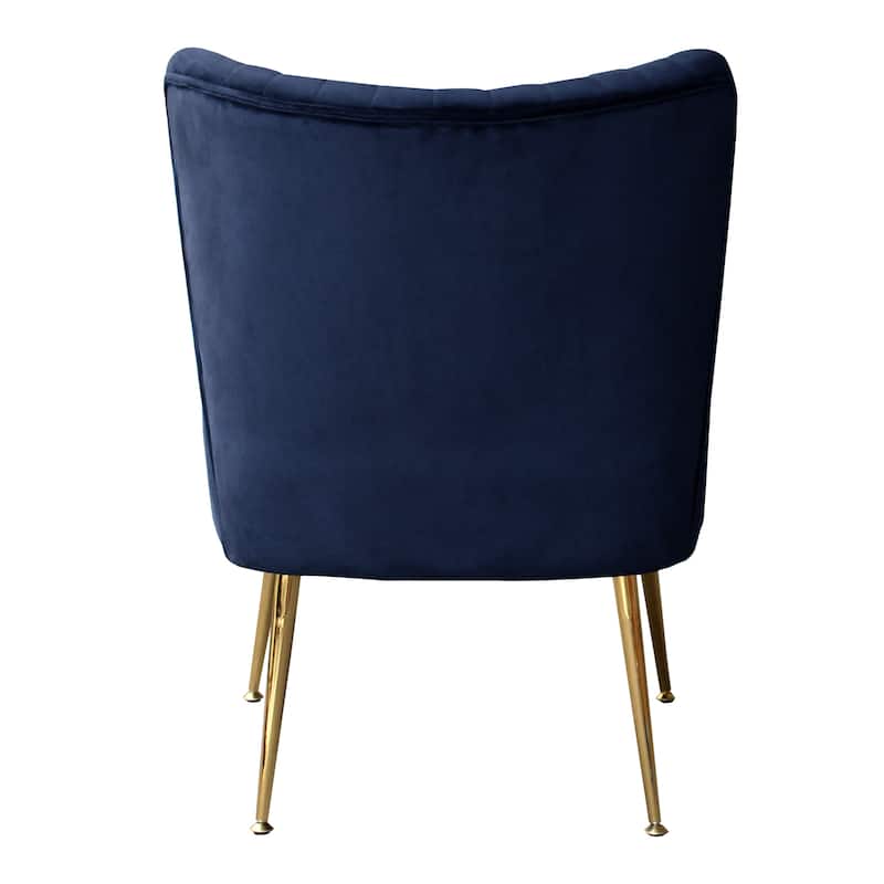 Haven Contemporary Velvet Upholstered Accent Chair