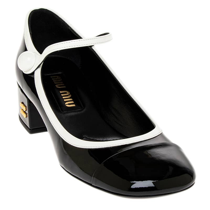 Miu Miu Patent Leather Mary Janes - 35.5 EU