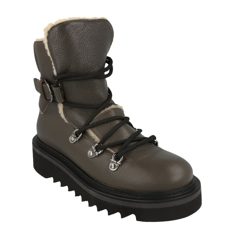 Ferragamo Elimo F Leather Boots