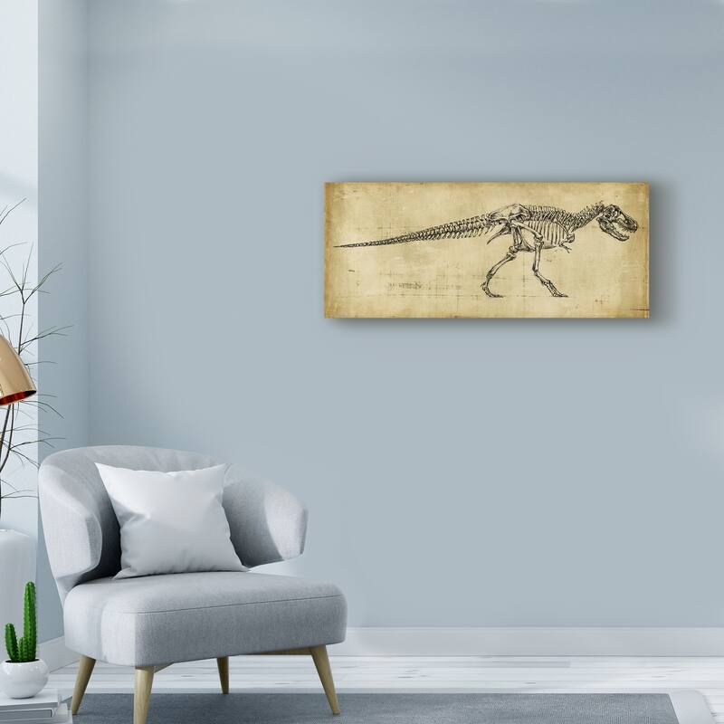 Ethan Harper 'Tyrannosaurus Rex Study' Canvas Art
