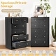 preview thumbnail 45 of 62, 6-Drawer Large Dresser For Bedroom And Chest Of Drawers With Sturdy Construction Wood Storage Organizer For Closet