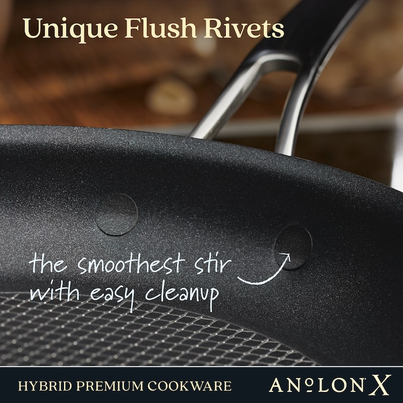 Anolon X Hybrid Nonstick Induction Frying Pan