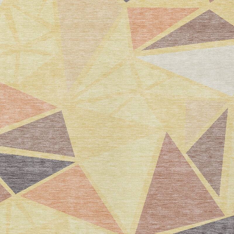 HomeRoots Geometric Transitional Rectangle Outdoor Rug