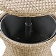 preview thumbnail 20 of 18, 5 Pieces Patio Furniture Chair Sets, Patio Conversation Set With Wicker Cool Bar Table,Ottomans,Outdoor Furniture Bistro Sets