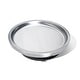 preview thumbnail 5 of 6, Baby Round Open Plate Stainless Steel and Silicone  Stainless Steel & Silicone|Black