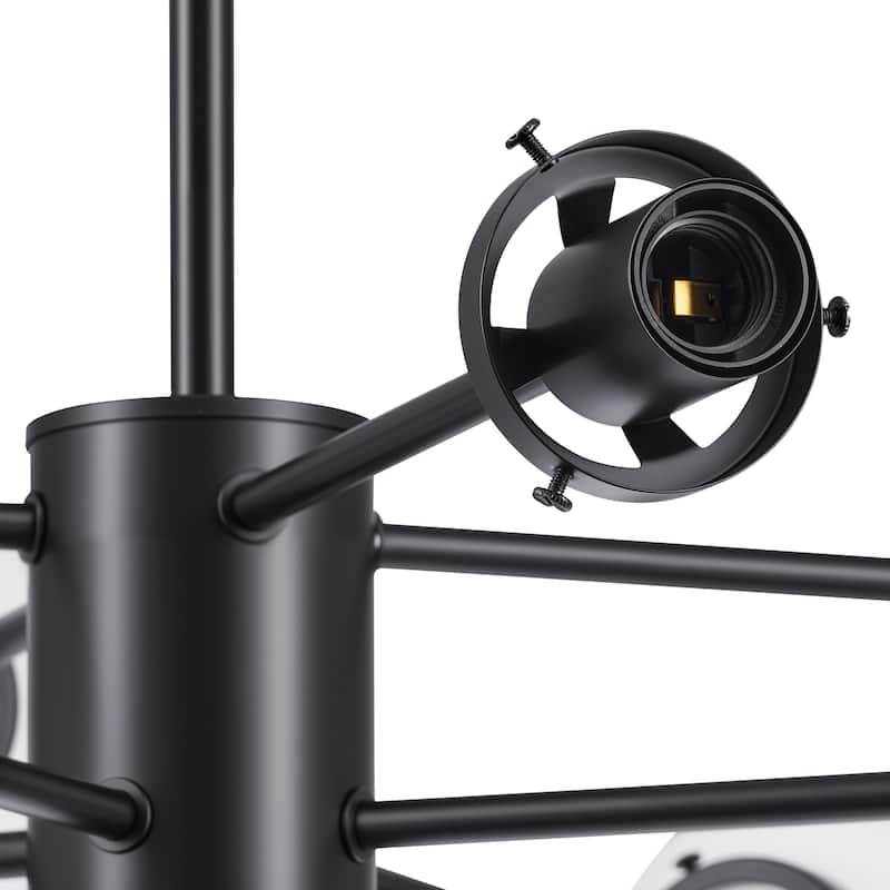 CO-Z Modern Linear Sputnik Pendant Chandelier (6/8/12 - Light)