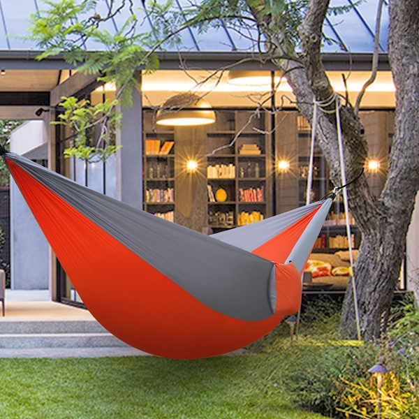 102 Outdoor Nylon Parachute Fabric Double Hammock 2 Colors Bed Bath Beyond 31503781