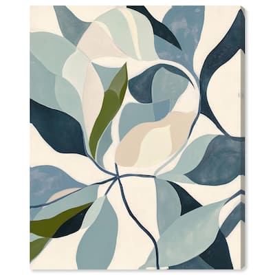 Woven Botanicals II Canvas by Art Remedy, Gallery Wrapped