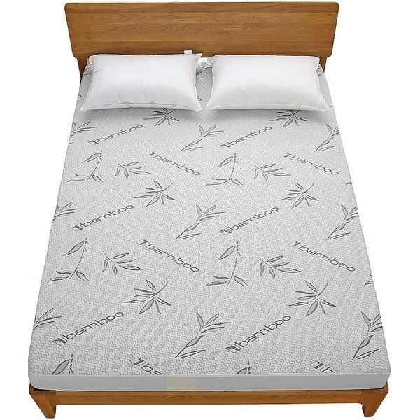 slide 2 of 5, Premium Rayon from Bamboo 100 Percent Waterproof Mattress Protector Cal King