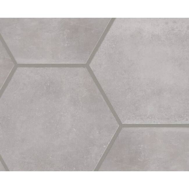 Shaw 493TS Halftone - 9" x 11" Hexagon Floor and Wall Tile - Glossy