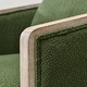 preview thumbnail 22 of 165, KINWELL 31"W Oak Frame Upholstered Swivel Barrel Armchair