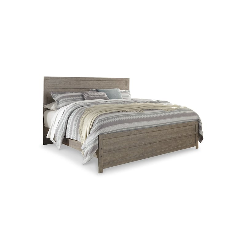 Signature Design by Ashley Culverbach Gray Panel Bed