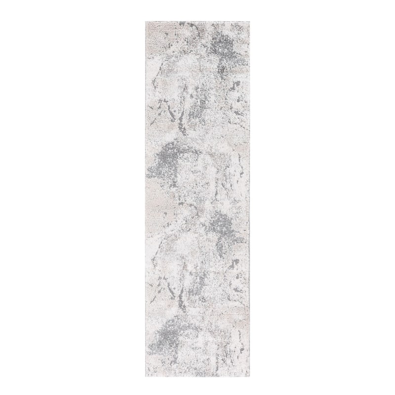 Power Loomed Abstract Modern Durable Area Rug - 96' X '30' X '0.4