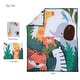 preview thumbnail 8 of 9, Bedtime Originals Lollipop Jungle 3-Piece Baby Nursery Crib Bedding Set