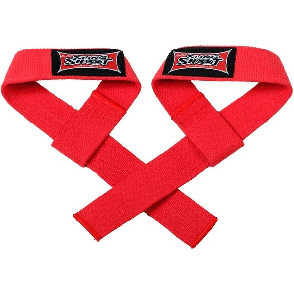 Simple loop design! Sling Shot Nylon Weight Lifting Straps by Mark Bell 