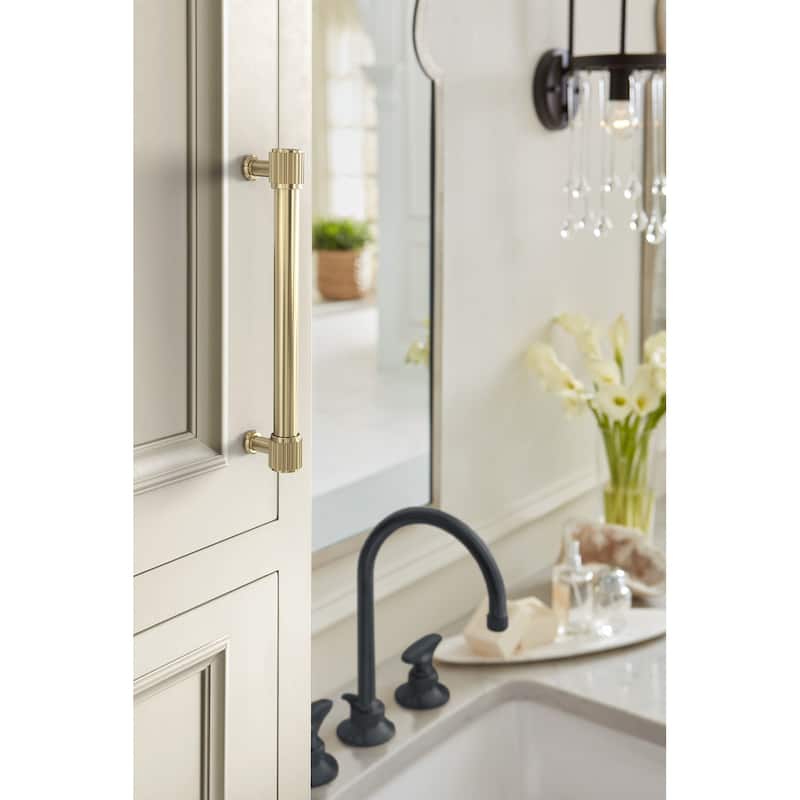 Amerock BP37805 Farewind 6-5/16" Center to Center Fluted Bar Cabinet
