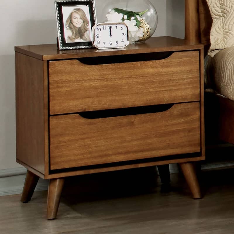 24"H Nightstand with 2 Drawers