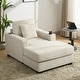 preview thumbnail 6 of 58, Modern Style Chaise Lounger Sofa Couch ,with Pillows, Charge Station & Cup Holders