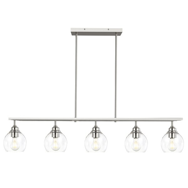 Light Society Niels 5-Light Chandelier / Island Light. Opens flyout.