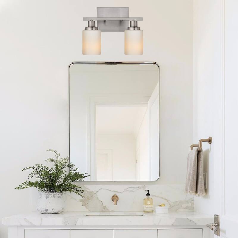 2-Light Bathroom Vanity Light