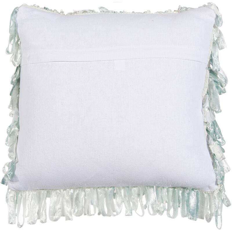 Mina Victory Life Styles Seafoam Throw Pillow , ( 20"X20" )