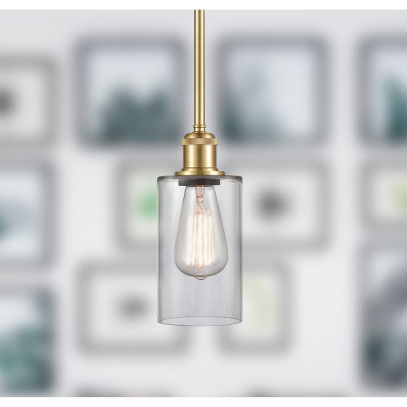 Innovations Lighting 516-1S-10-4 Clymer Pendant Clymer 4" Wide Mini