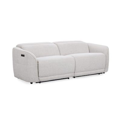 Classic Home Ostend Zero Gravity Power Recliner Upholstered Fabric Sofa