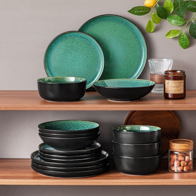 Vancasso PLAYA Kiln-Change Glaze Dinnerware Sets (16/18/24pc)