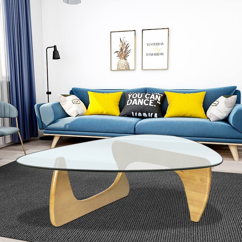 Home Modern Triangle coffee table
