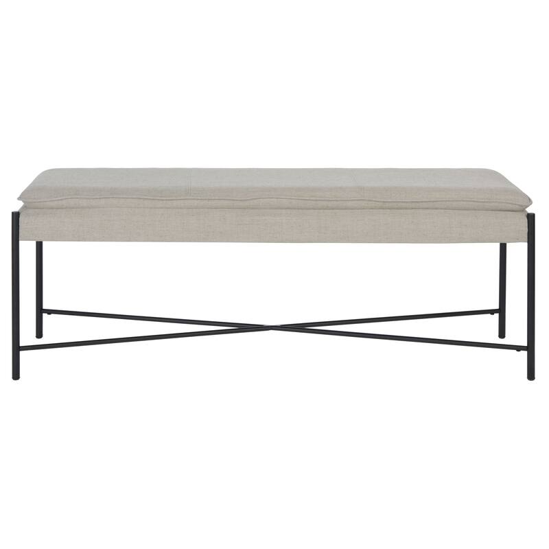 SAFAVIEH Sabra Cushioned X-Bench - 50Wx14Dx19H