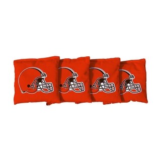 Cleveland Browns NFL Football Orange Cornhole Bags