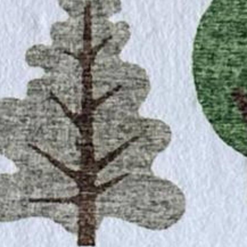 HomeRoots Juvenile/Youth Modern Rectangle Area Rug