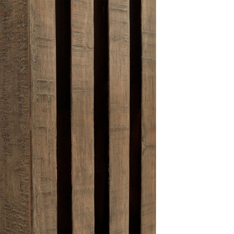 Classic Home Aspen Wood Round End Table