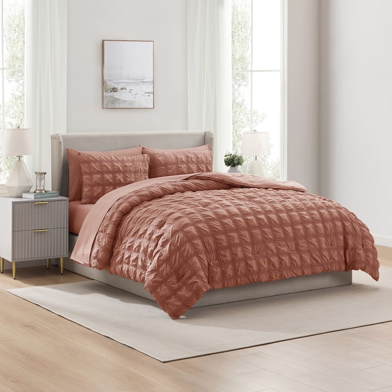 Empyrean Modern Comforter Seer Sucker