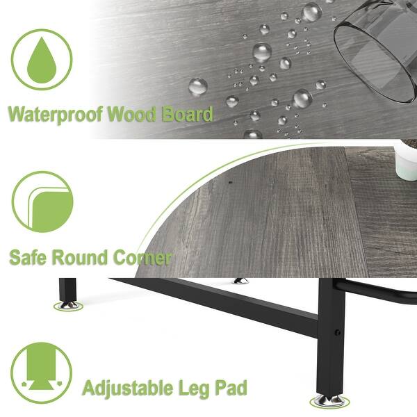 Shop Reversible Panel L Shaped Wood Computer Desk Pc Laptop Steel