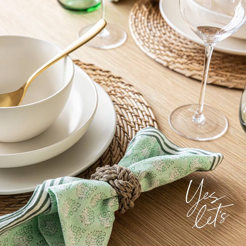 over&back Coupe Semi-Matte Stoneware Dinnerware Set