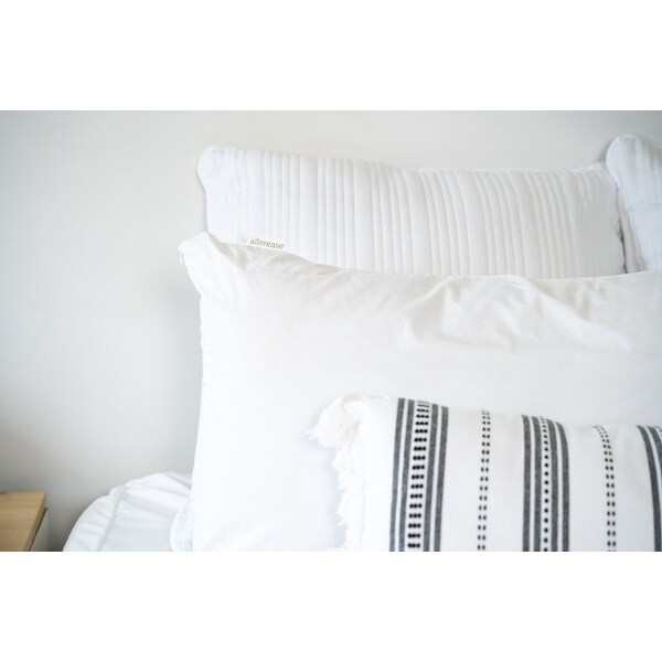 allerease luxury white down pillow