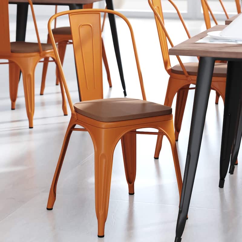All-Weather Commercial Stack Chair & Poly Resin Seat