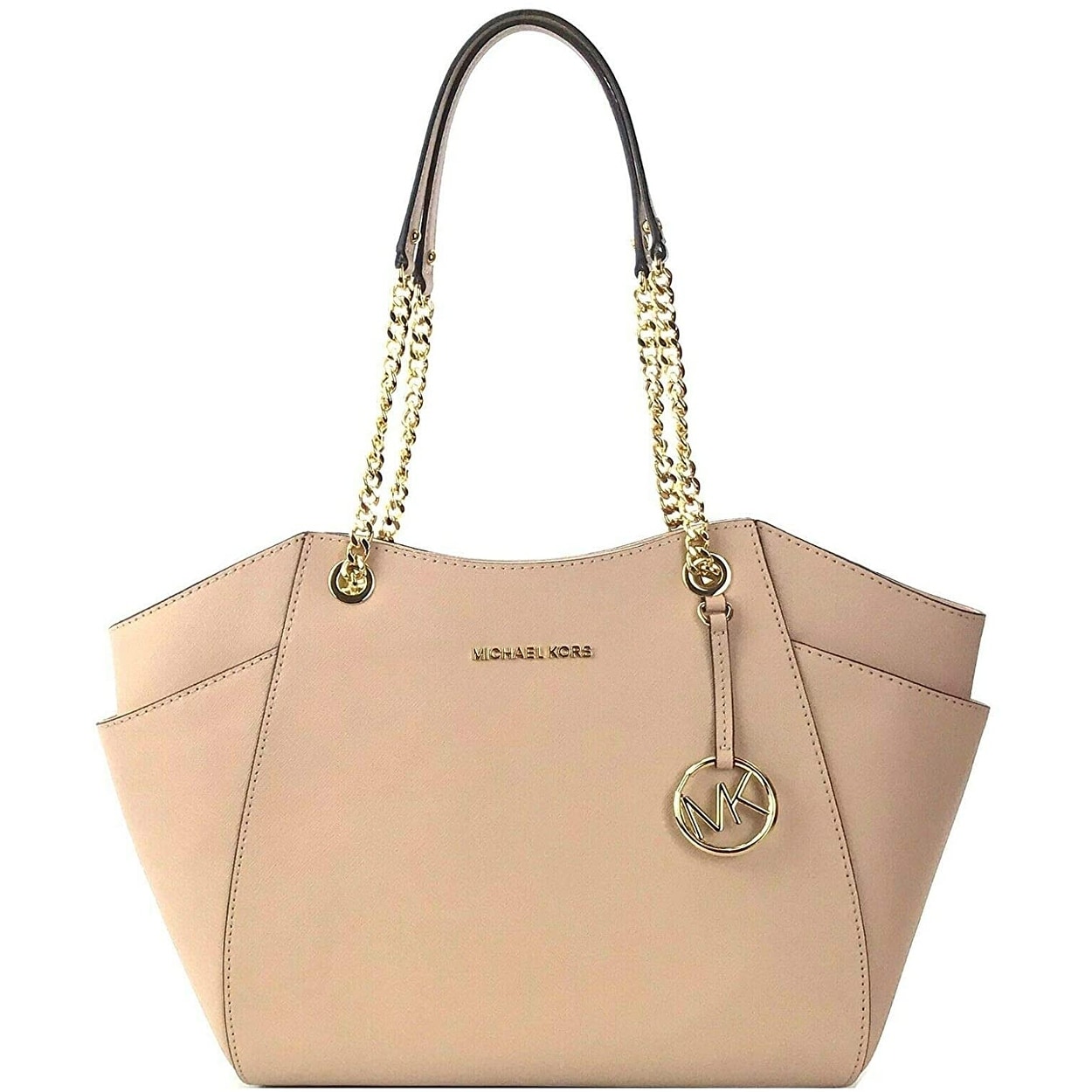 mk large chain shoulder tote