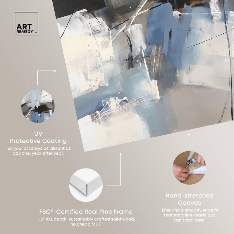 Glimpse of Infinity III Canvas by Art Remedy, Gallery Wrapped