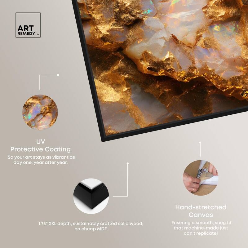 Mythic Gleam Canvas by Art Remedy