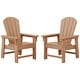 preview thumbnail 168 of 193, Laguna Kids Outdoor Poly Adirondack Chair (Set of 2) - N/A Teak